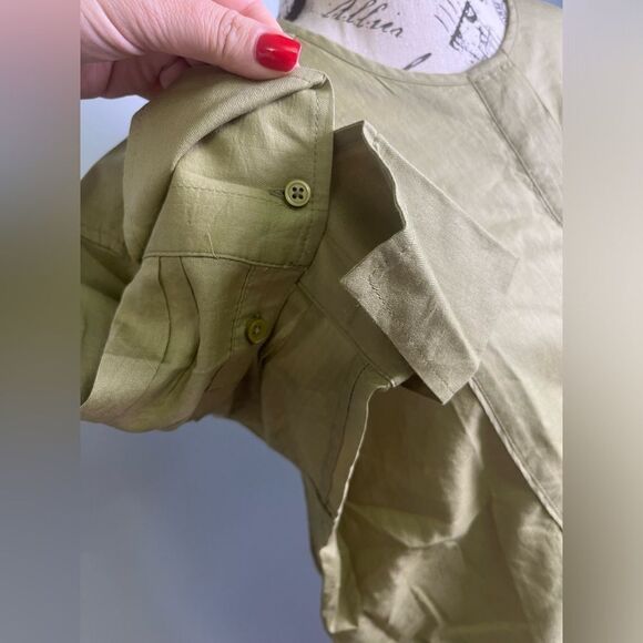 J.Crew Bib button-up shirt in herringbone twill NWT Size S - Picture 9 of 9